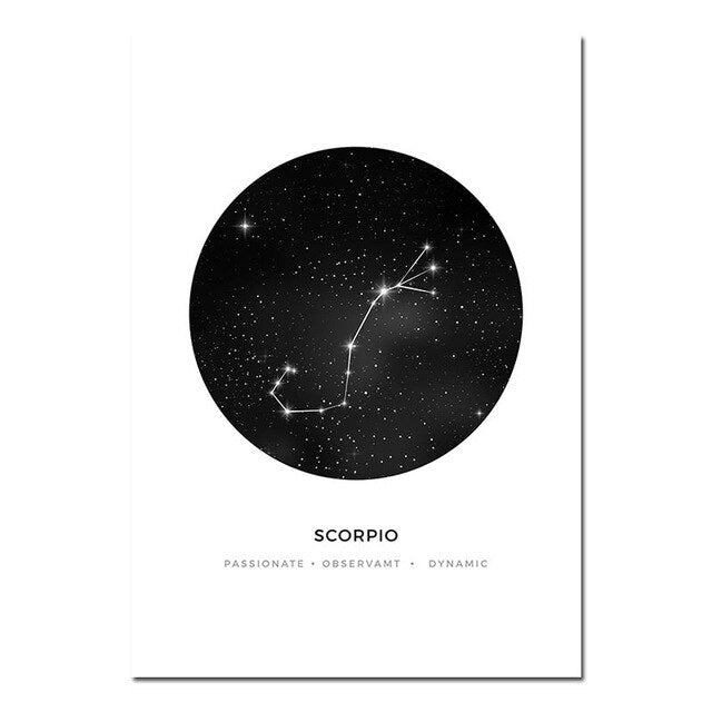 Toile "astrologie"