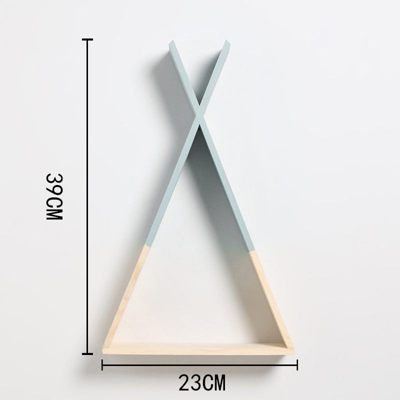 Etagère murale triangulaire