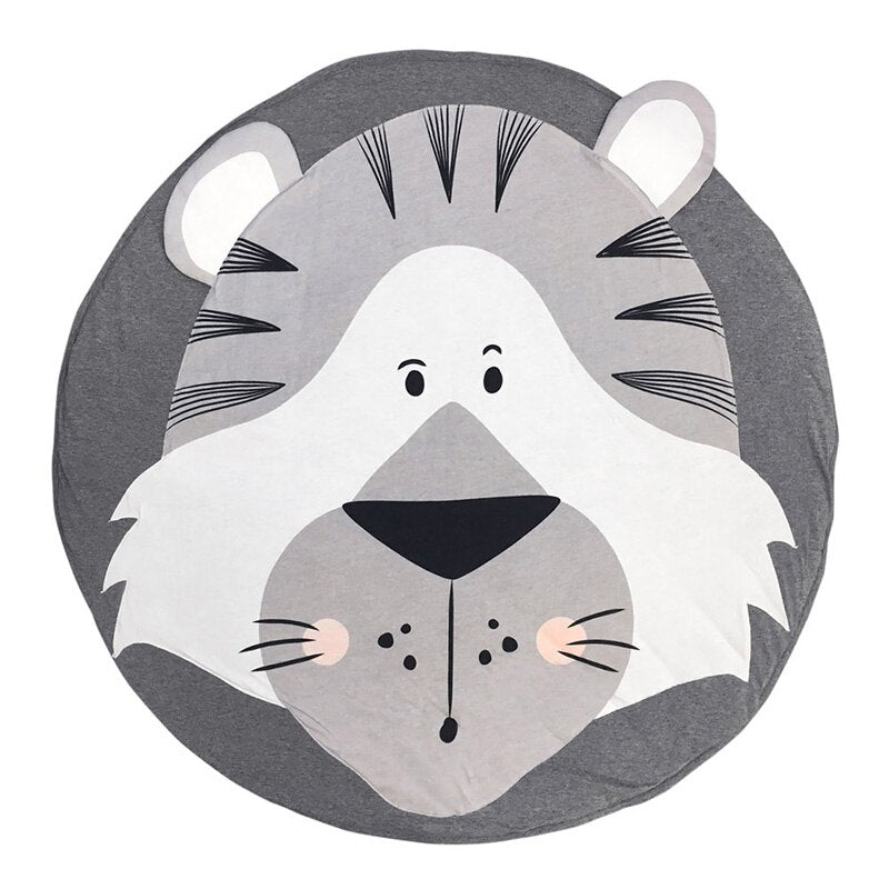 Tapis animaux, en coton