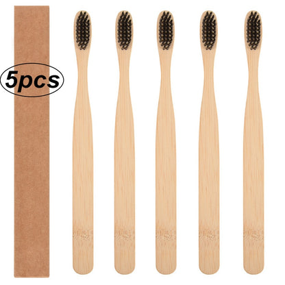Brosse à dent en bambou, adulte
