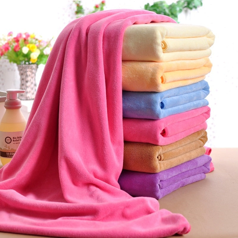 Serviette de bain, linge microfibre