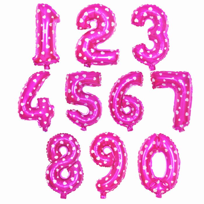 Ballons chiffre