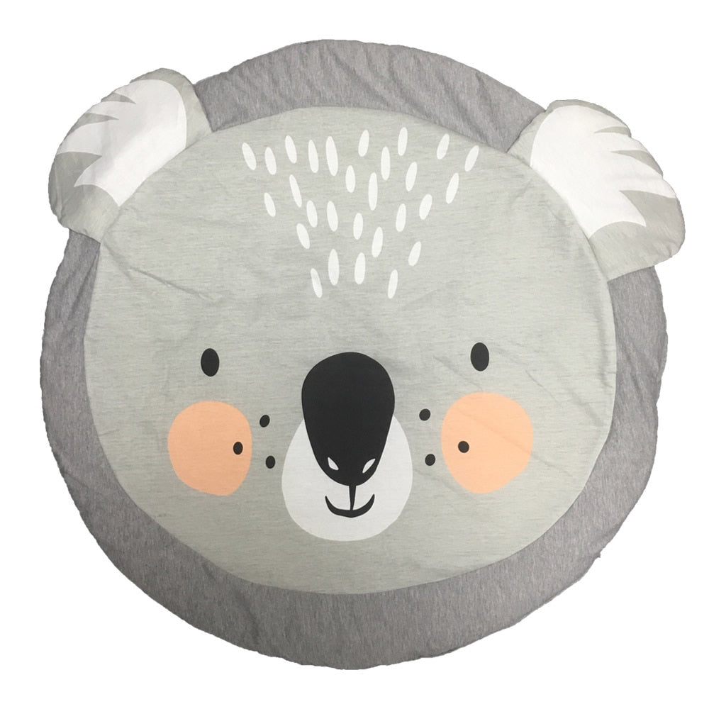 Tapis animaux, en coton