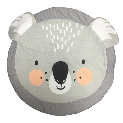 Tapis animaux, en coton