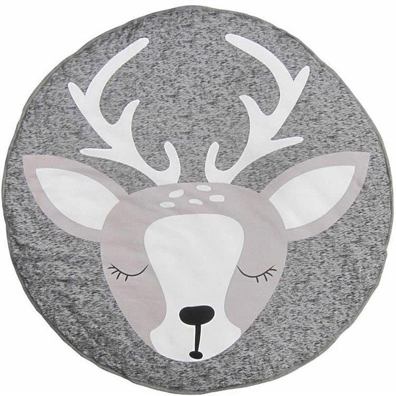 Tapis animaux, en coton