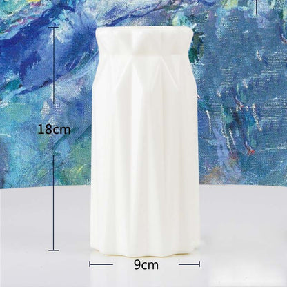 Vase graphique pour fleurs