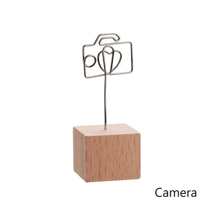 Porte-photo en bois