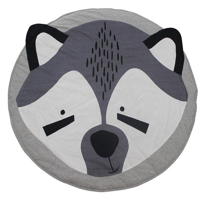 Tapis animaux, en coton