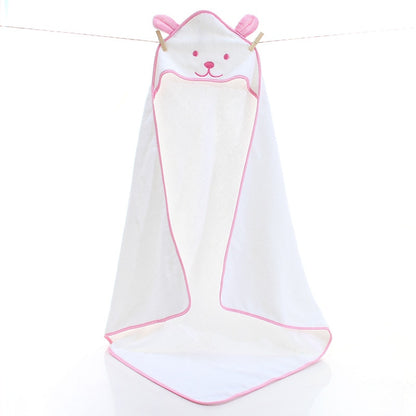 Peignoir à capuche, ours