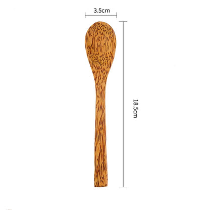 Bol et ustensiles en noix de coco
