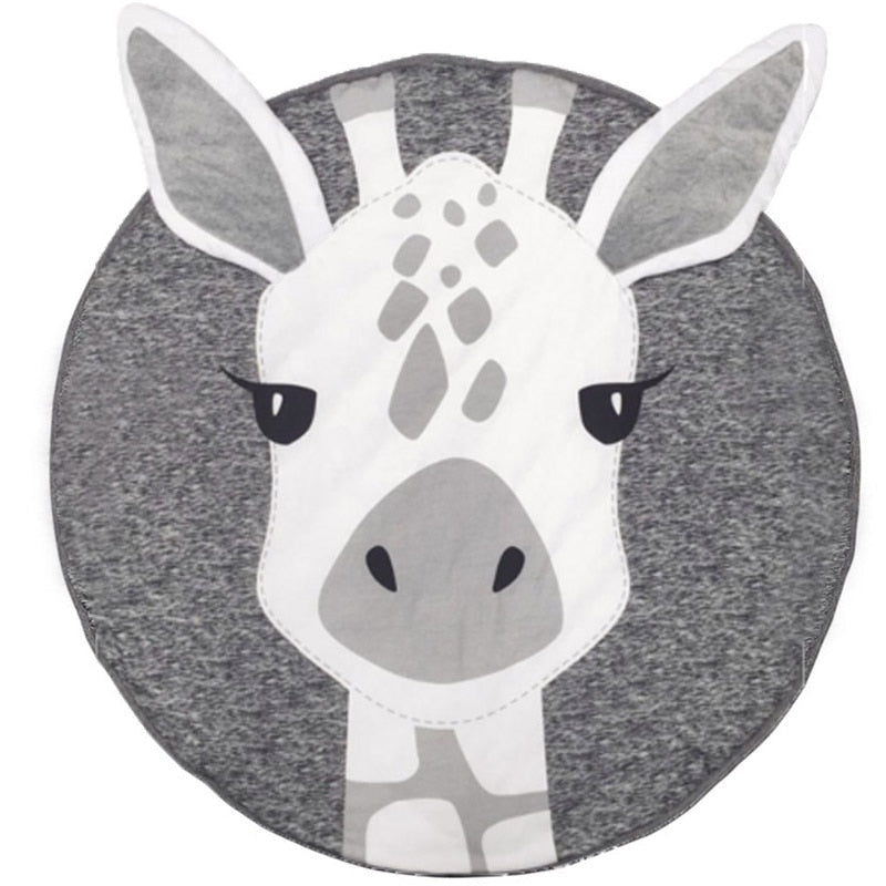 Tapis animaux, en coton