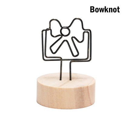 Porte-photo en bois