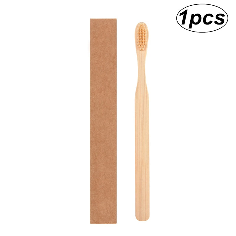 Brosse à dent en bambou, adulte