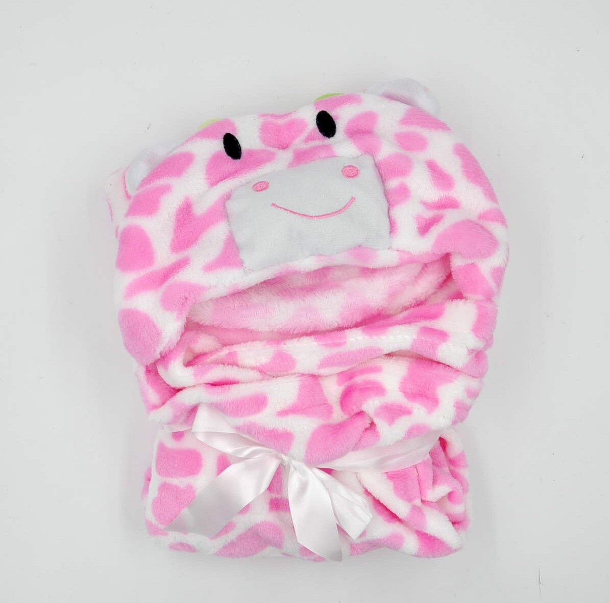 Peignoir/couverture à capuche animal