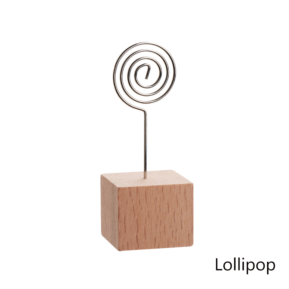 Porte-photo en bois