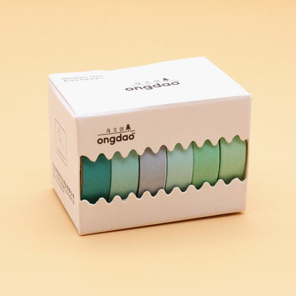 Lot de 6 rubans adhésifs colorés, masking tape