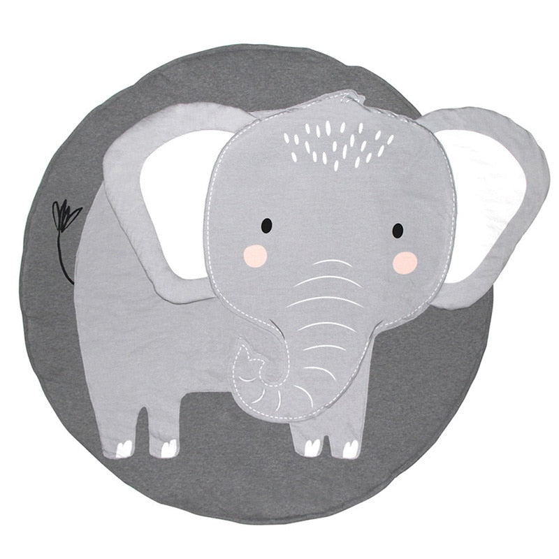 Tapis animaux, en coton