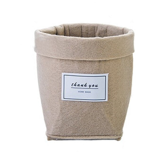 Cache-pot/panier en feutre