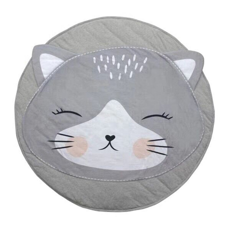 Tapis animaux, en coton