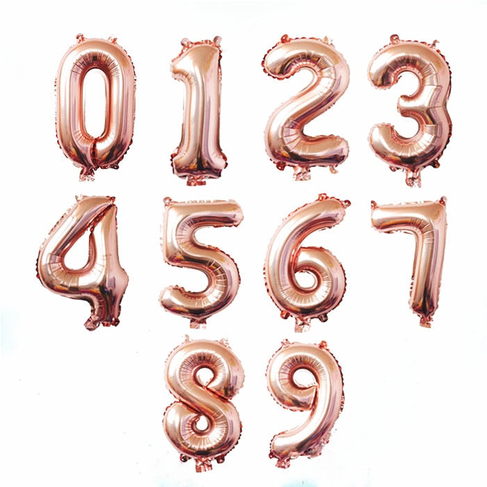 Ballons chiffre
