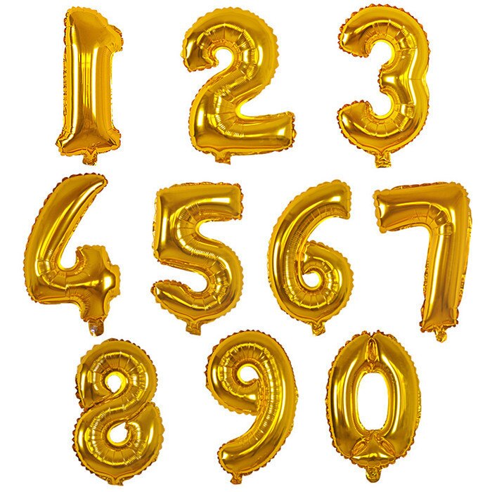 Ballons chiffre