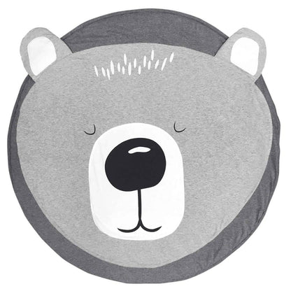Tapis animaux, en coton