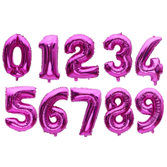 Ballons chiffre