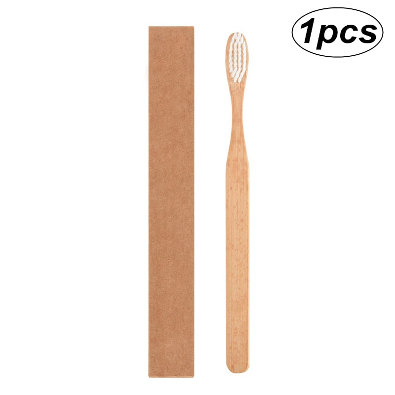 Brosse à dent en bambou, adulte
