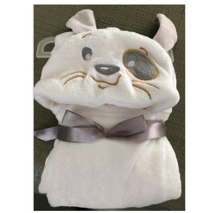 Peignoir/couverture à capuche animal