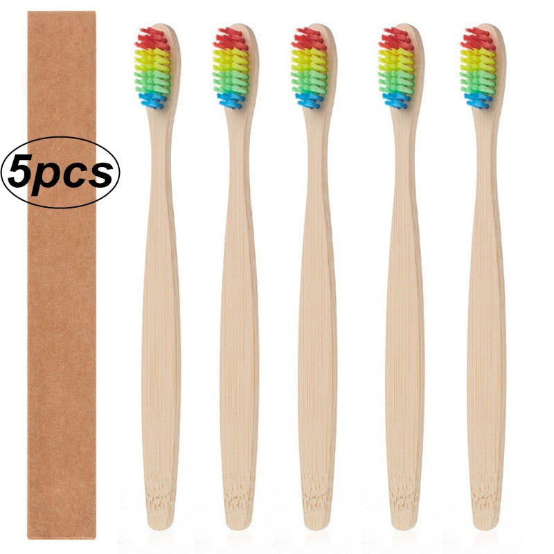 Brosse à dent en bambou, adulte
