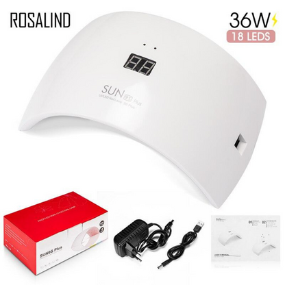 Lampe UV pour la manucure semi-permanente ou gel ROSALIND