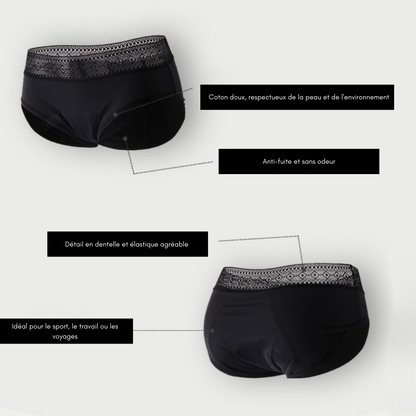 Culotte menstruelle lavable "Lovelydays"