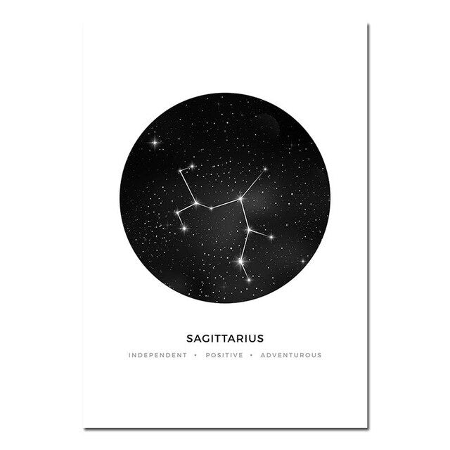 Toile "astrologie"