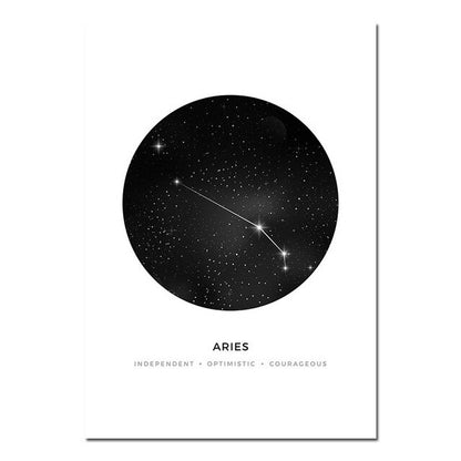 Toile "astrologie"