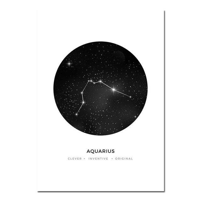 Toile "astrologie"