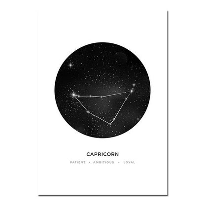 Toile "astrologie"