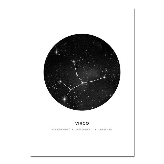 Toile "astrologie"