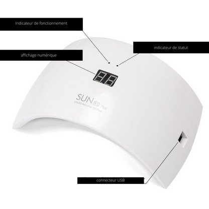 Lampe UV pour la manucure semi-permanente ou gel ROSALIND