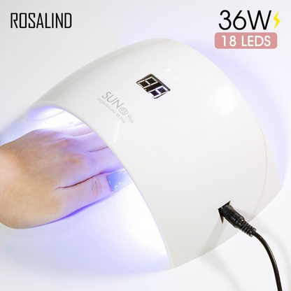 Lampe UV pour la manucure semi-permanente ou gel ROSALIND