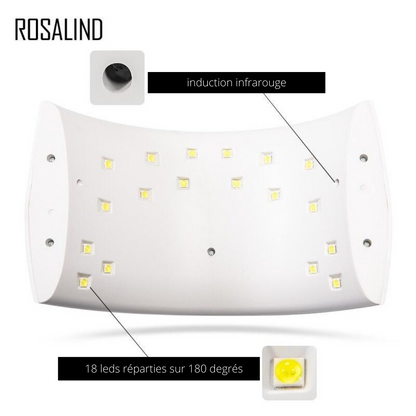 Lampe UV pour la manucure semi-permanente ou gel ROSALIND