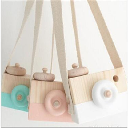 Jouet en bois, appareil photo