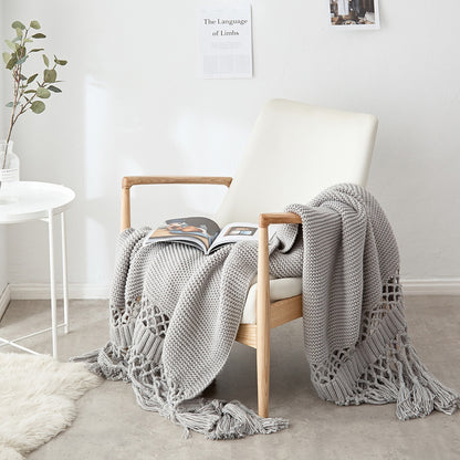 Couverture plaid bohème