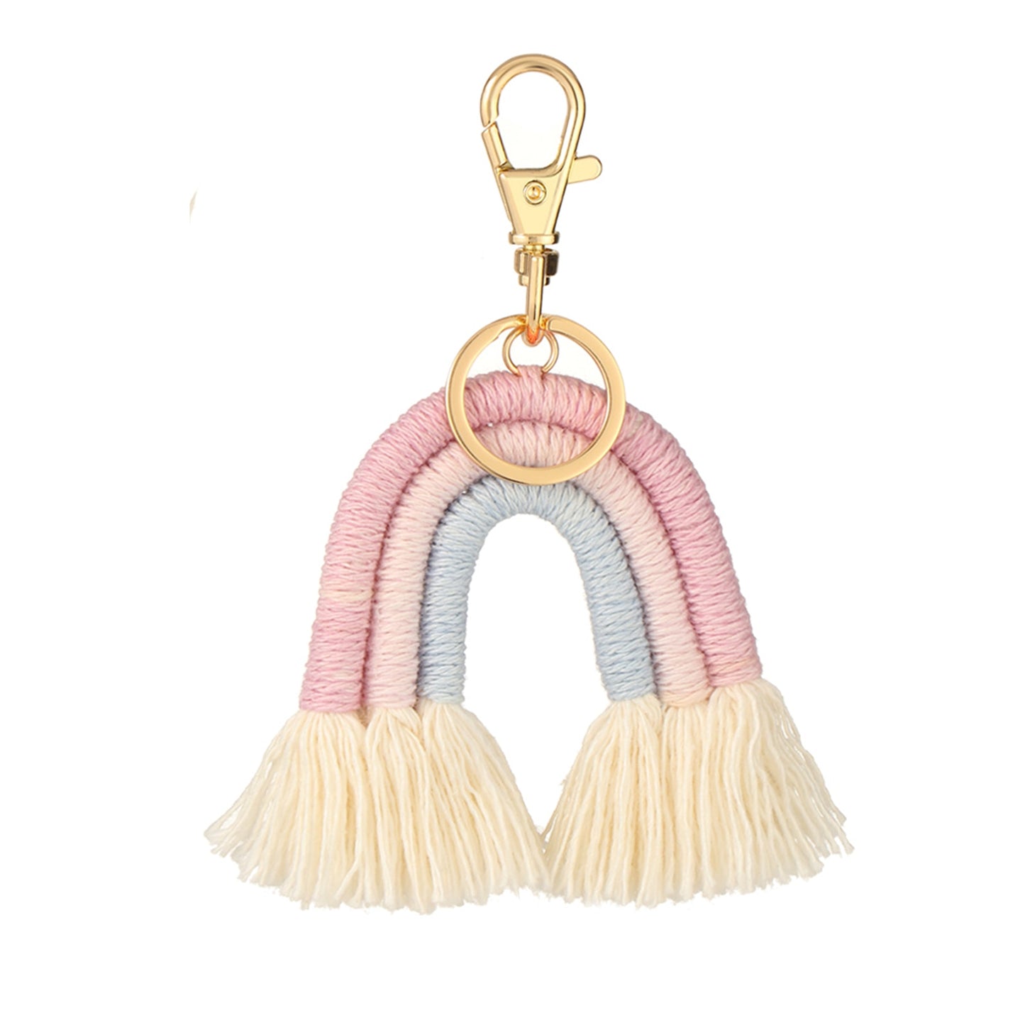Porte-clé arc-en-ciel