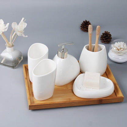 Set de salle de bain en céramique