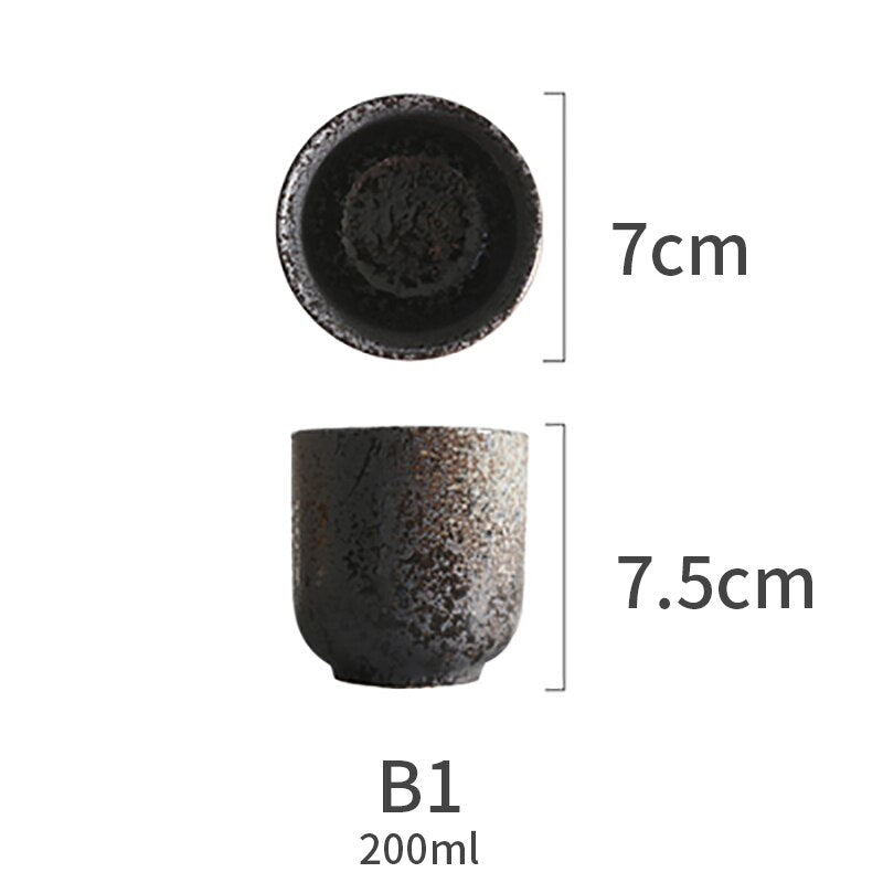 Tasses en céramique "Zen"