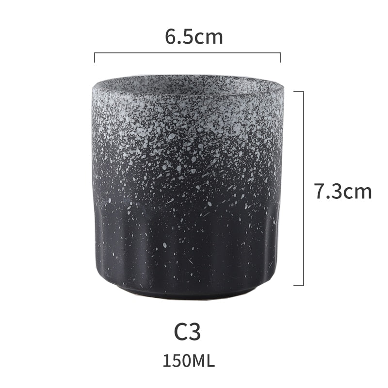 Tasses en céramique "Zen"