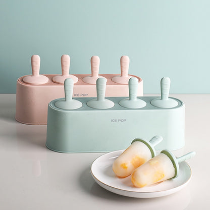 Set de 4 moules à glaces "ice pop" en silicone