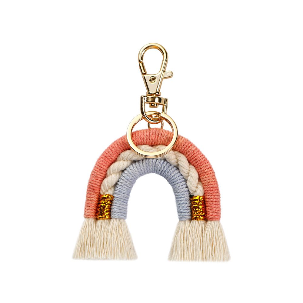 Porte-clé arc-en-ciel