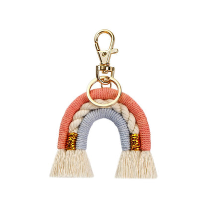 Porte-clé arc-en-ciel