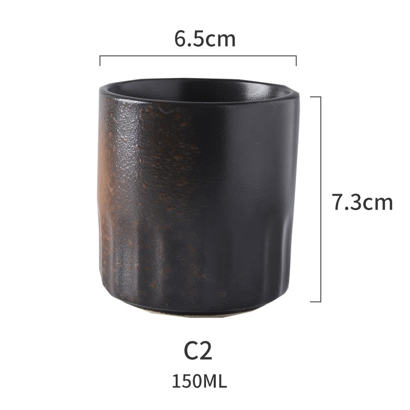 Tasses en céramique "Zen"